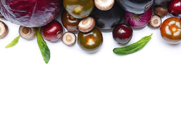 Zestaw świeżych składników